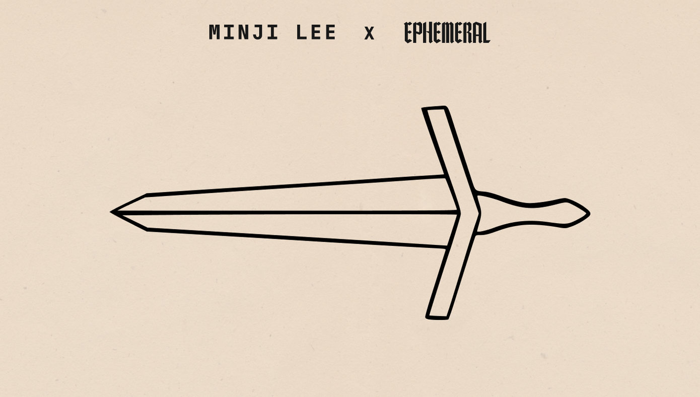 sword tattoo design mockup