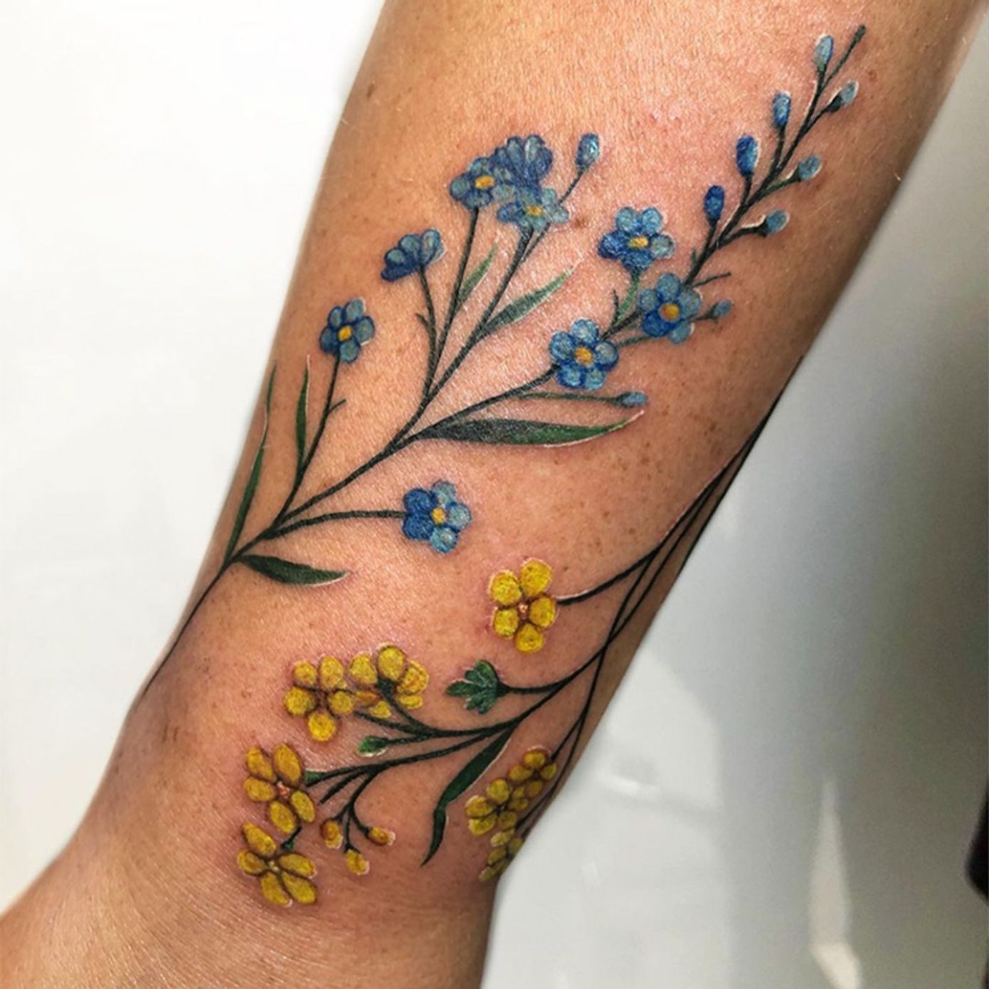 ephemeral being tattooed