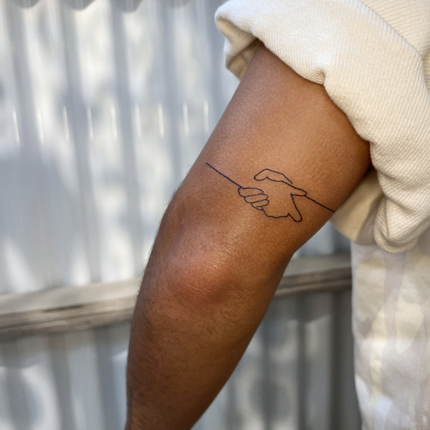 ephemeral being tattooed