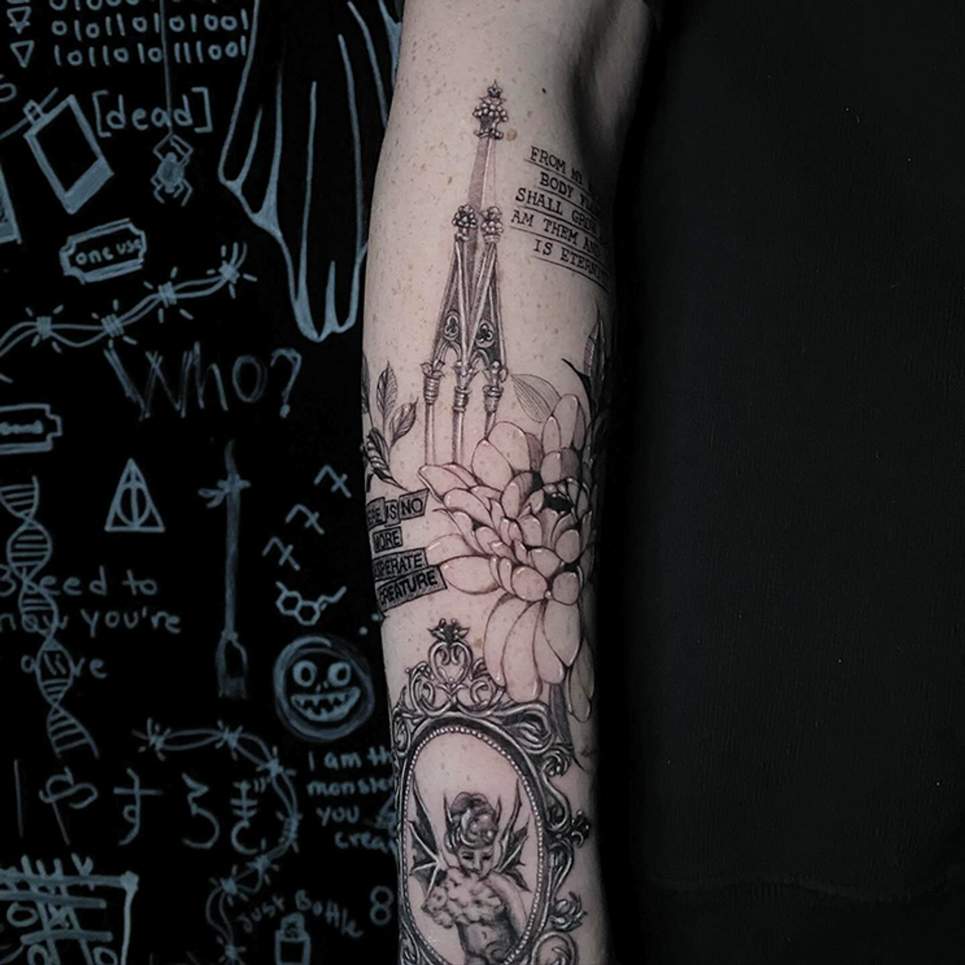 ephemeral being tattooed