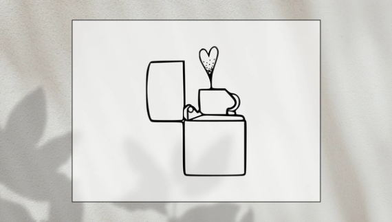 lighter flash tattoo design