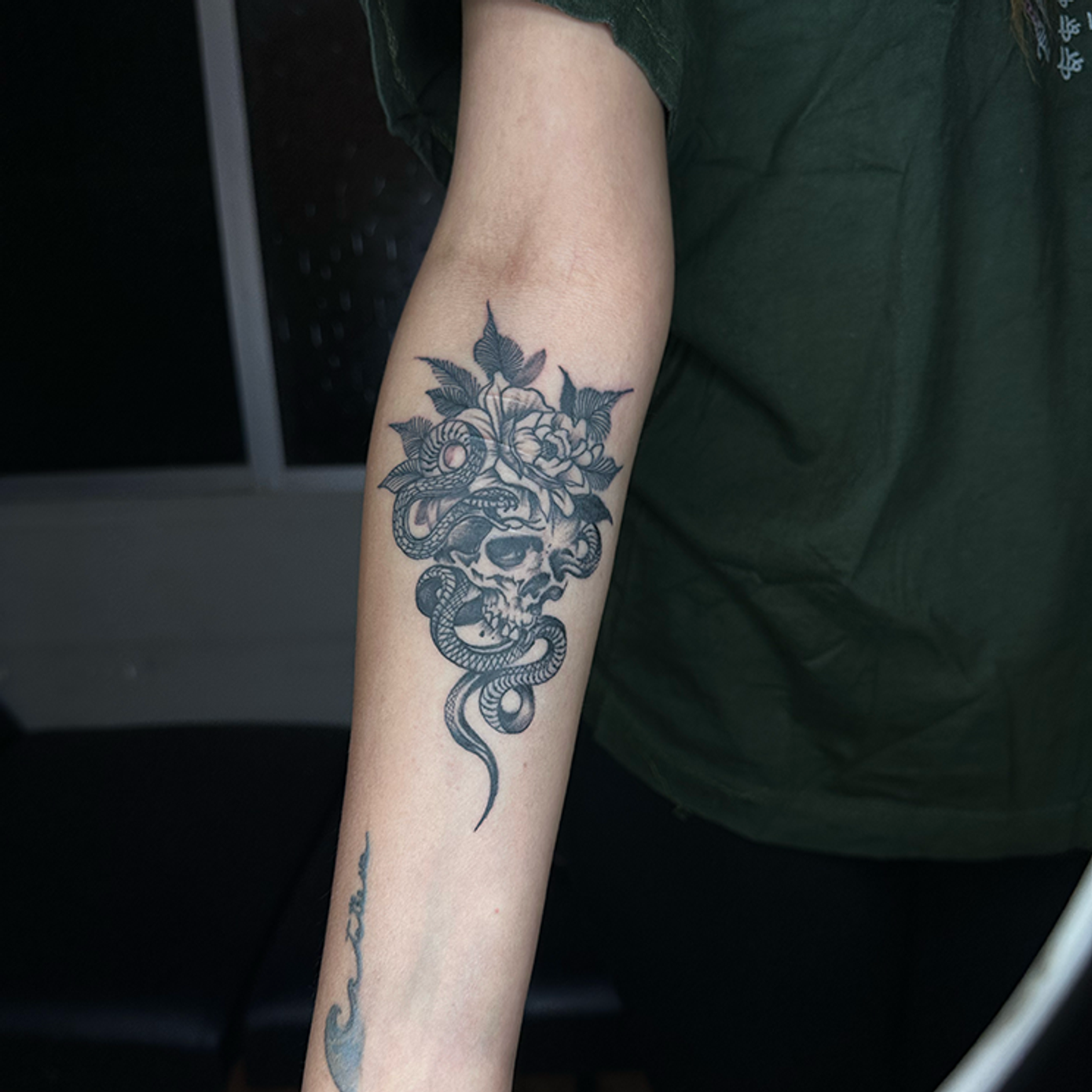 ephemeral being tattooed