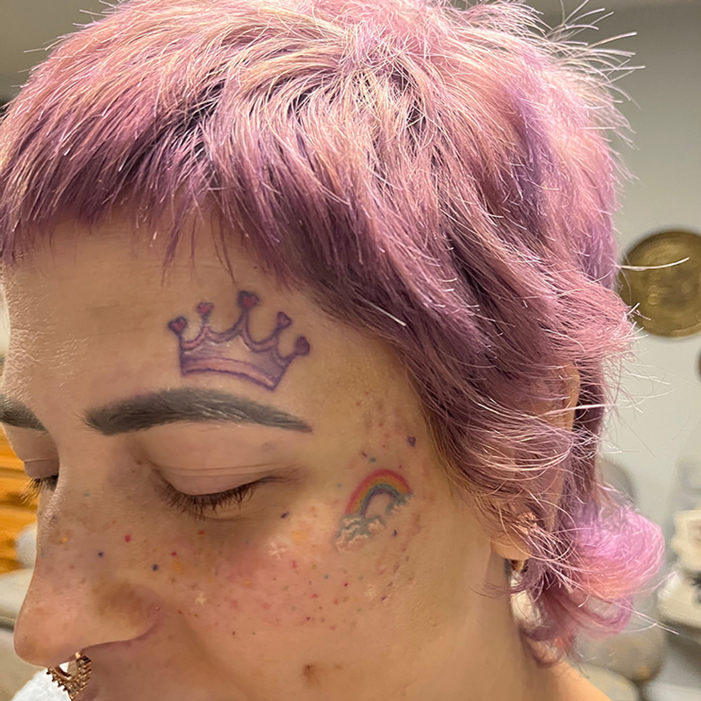 ephemeral being tattooed