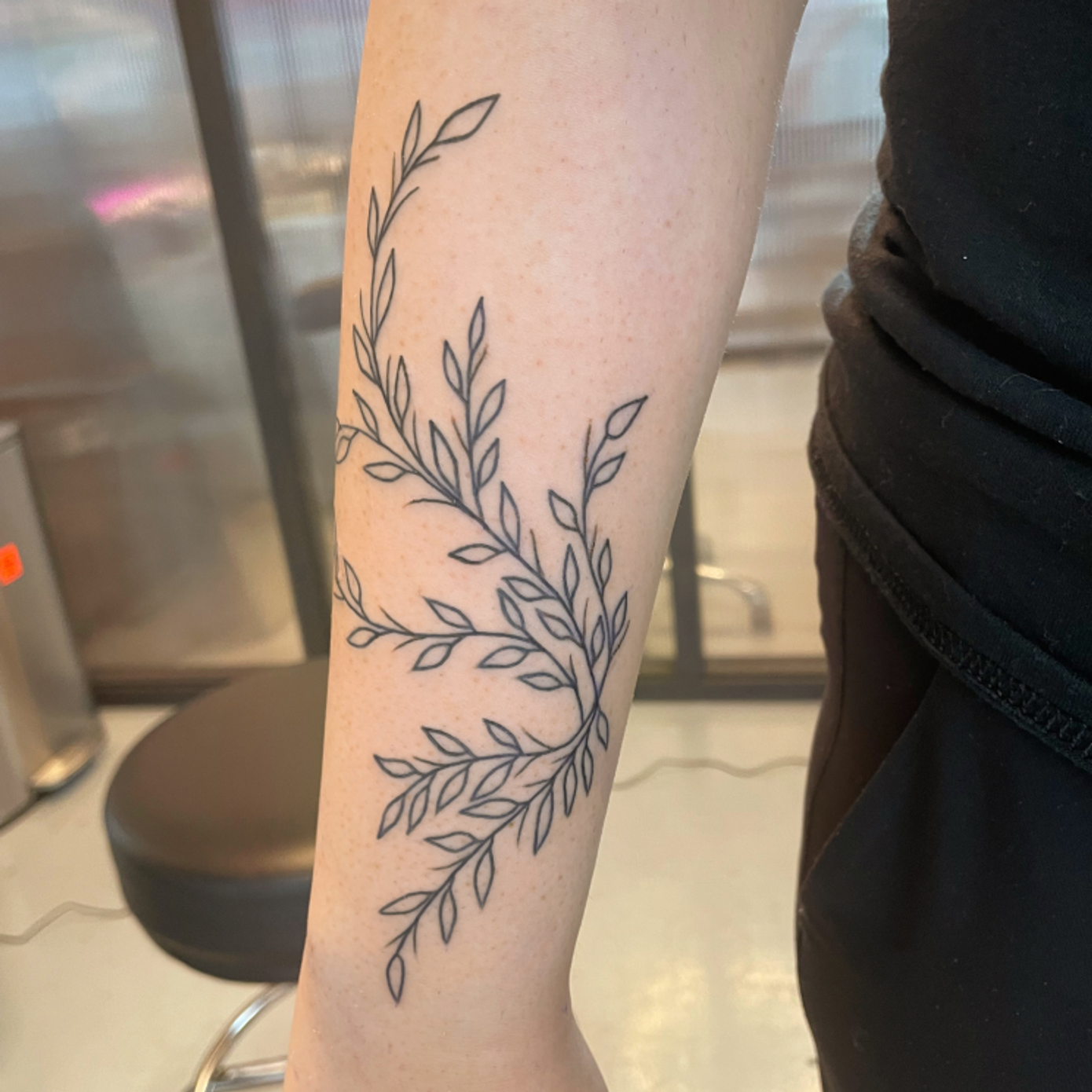 ephemeral being tattooed 