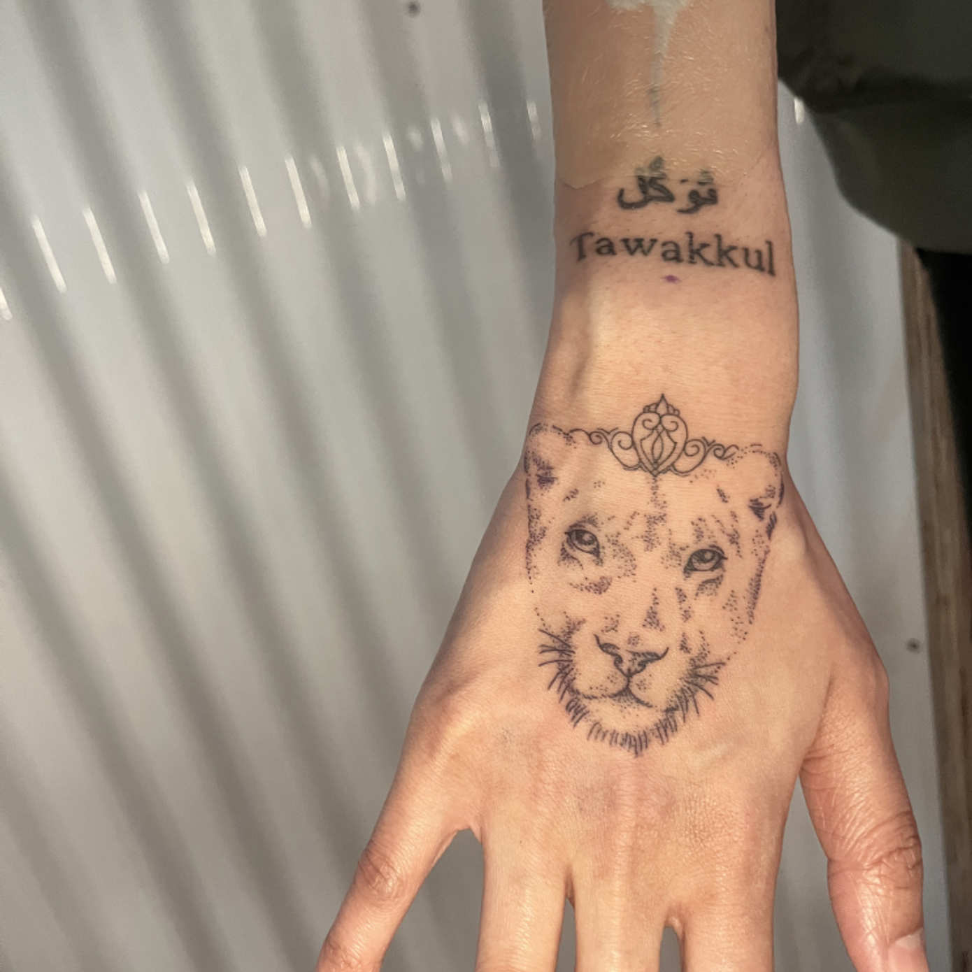 ephemeral being tattooed