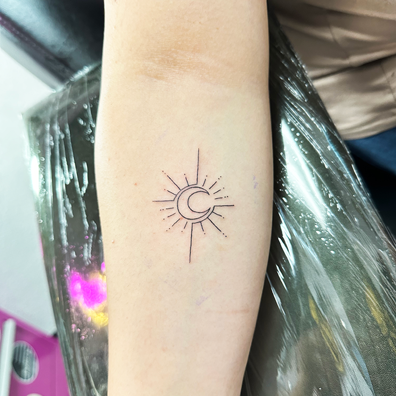ephemeral being tattooed