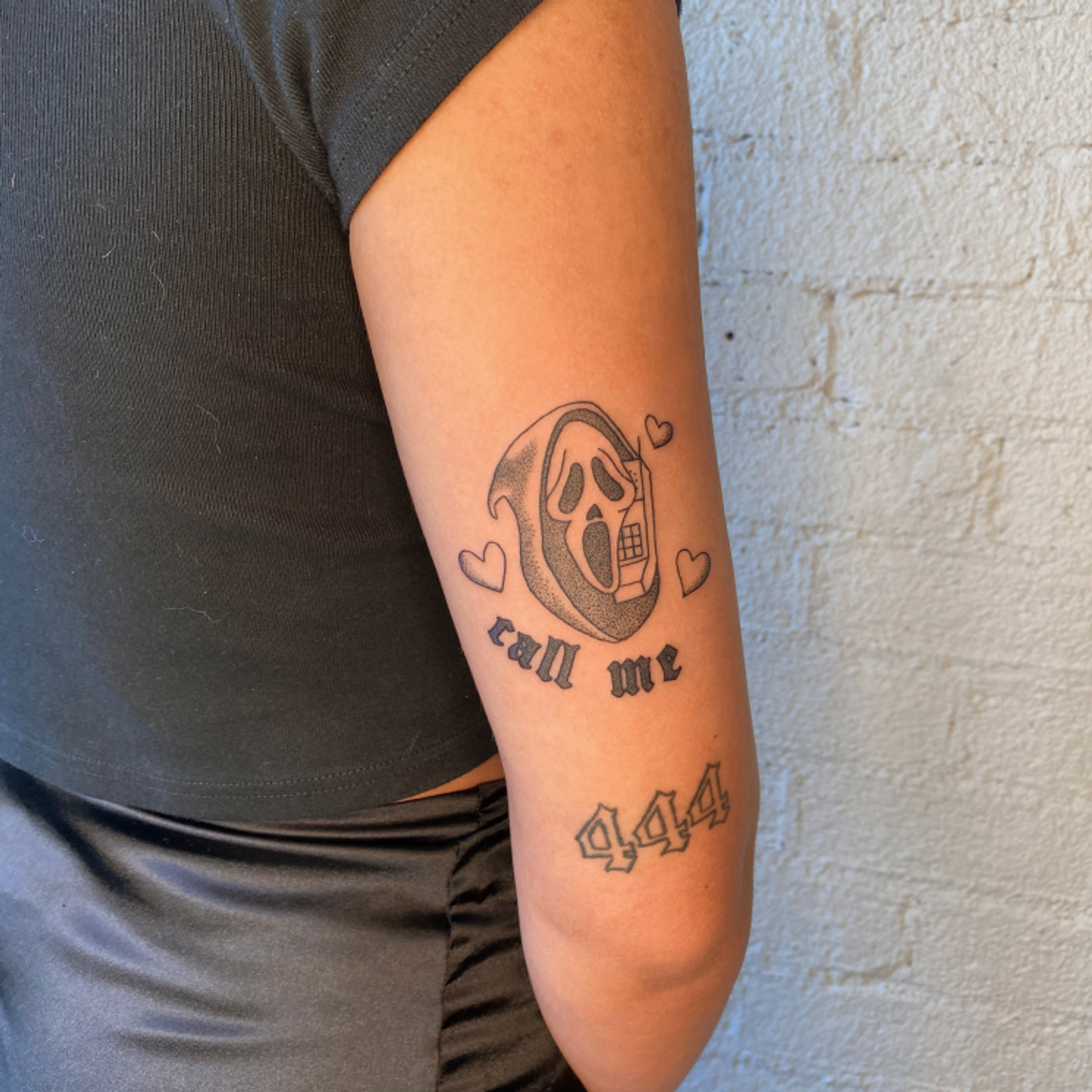 ephemeral being tattooed