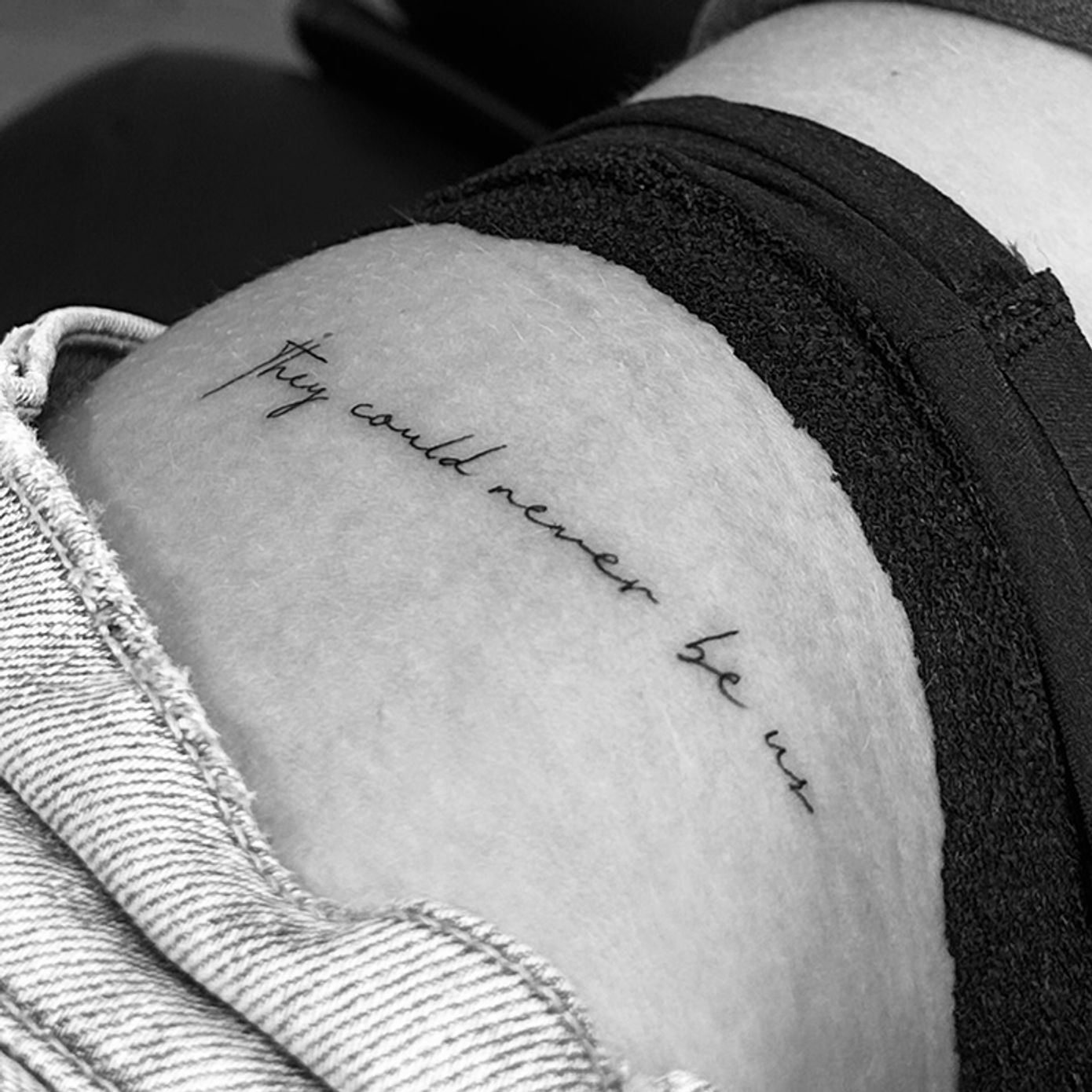 ephemeral being tattooed