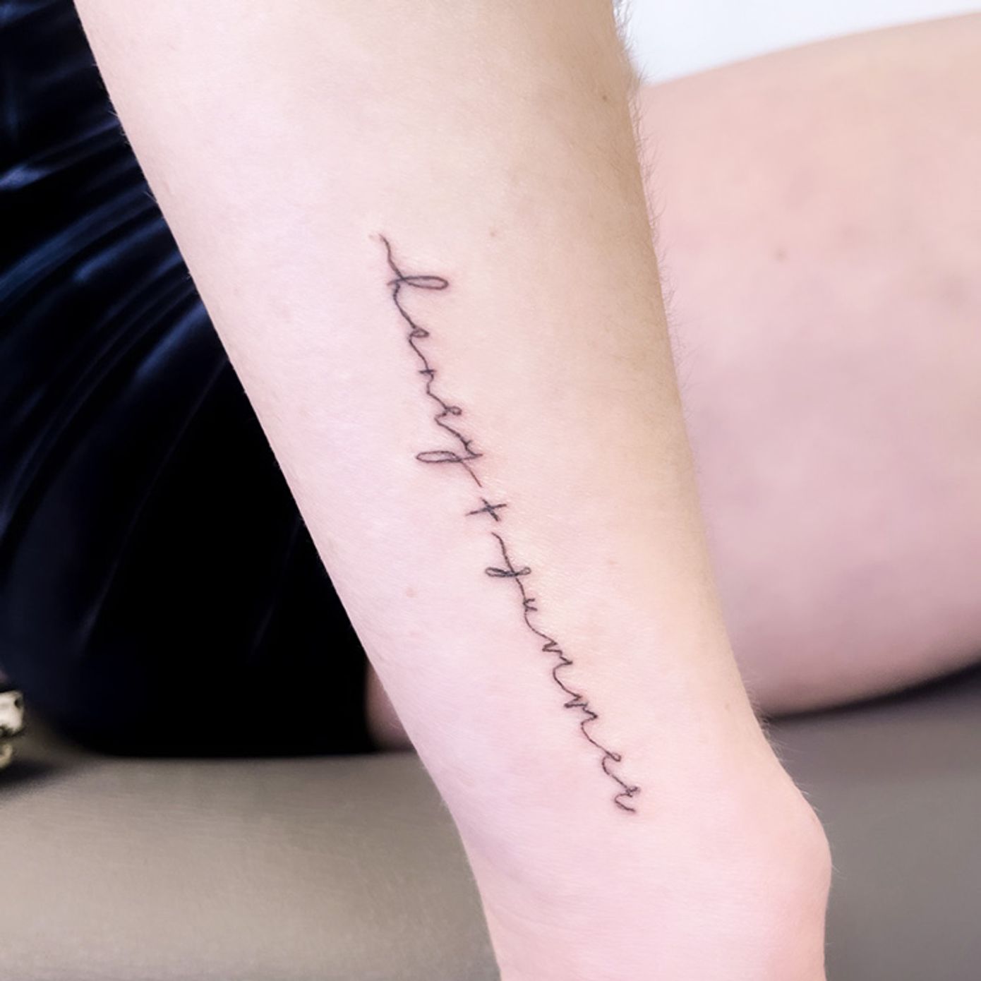 ephemeral being tattooed