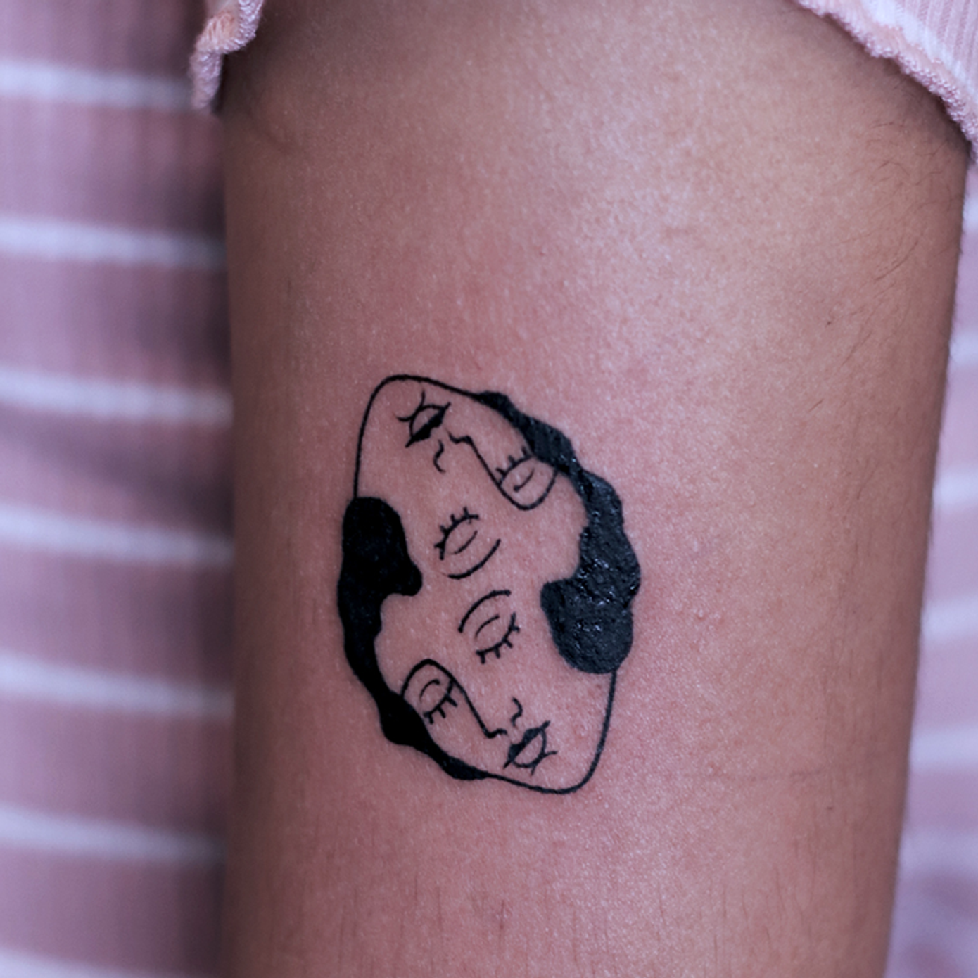 ephemeral being tattooed