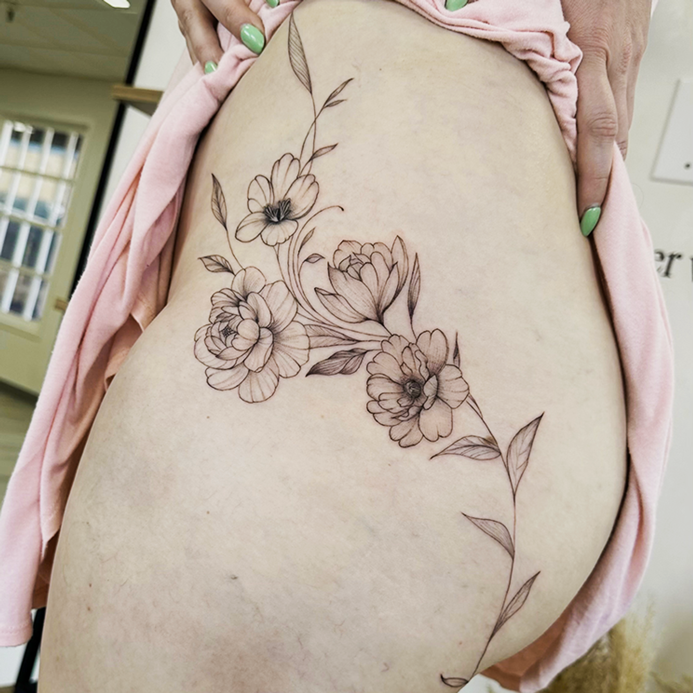 ephemeral being tattooed