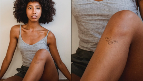 bee's knees tattoo