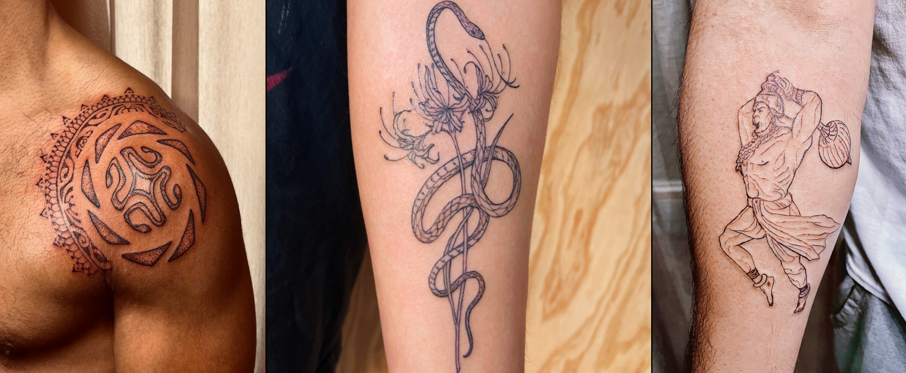 ephemeral tattoos are made-to-fade and semi-permanent tattoos applied with a tattoo machine and made to fade