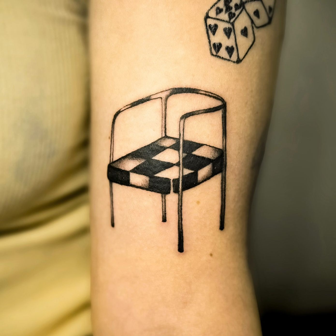ephemeral being tattooed