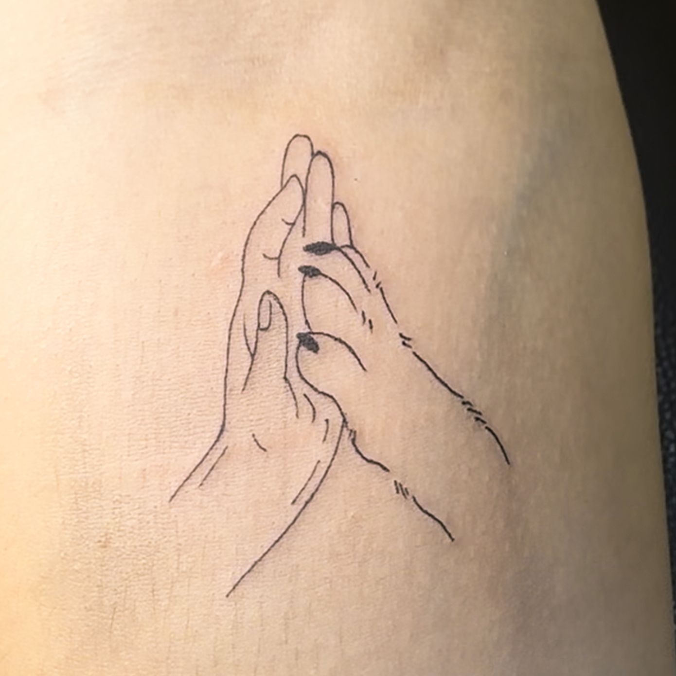 ephemeral being tattooed