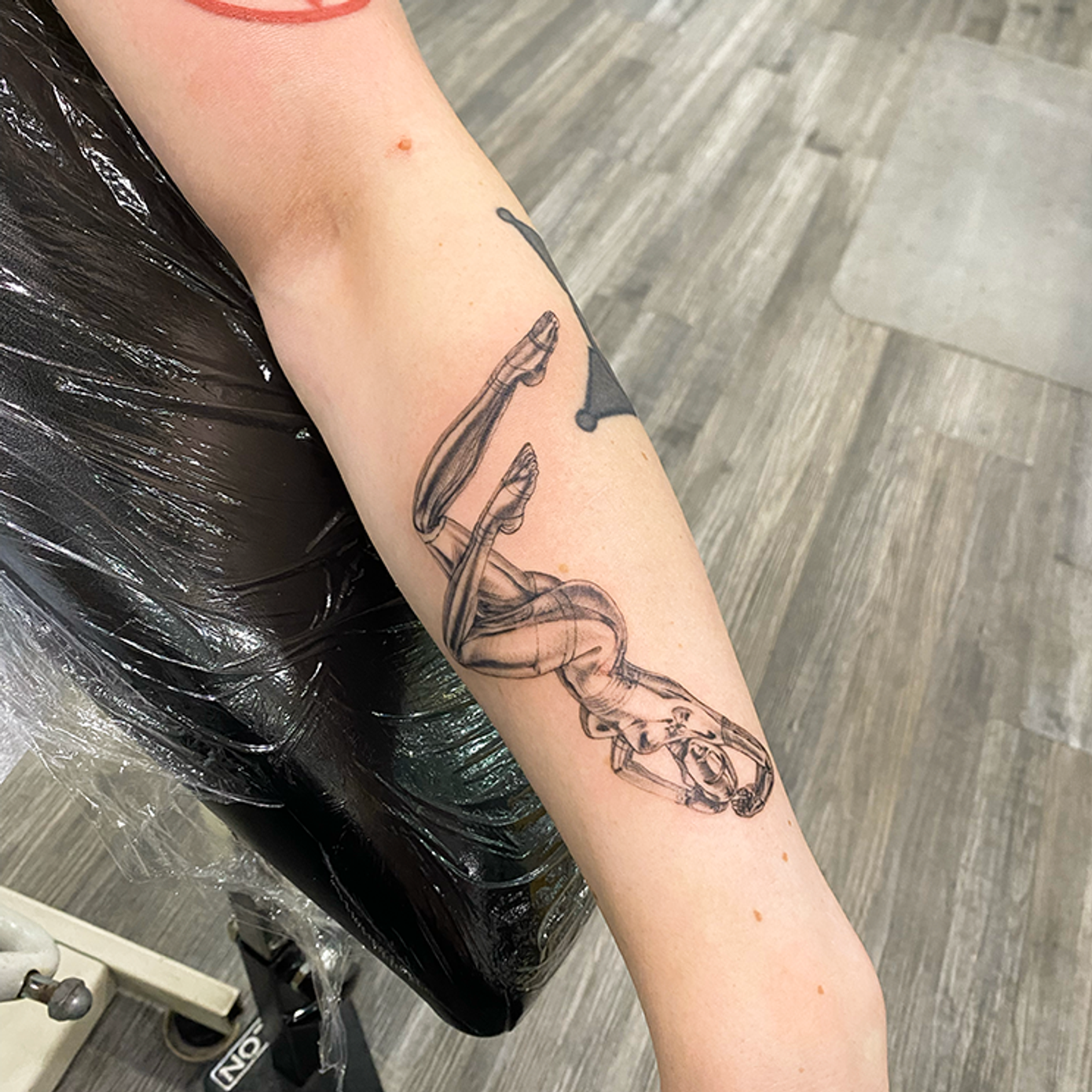 ephemeral being tattooed
