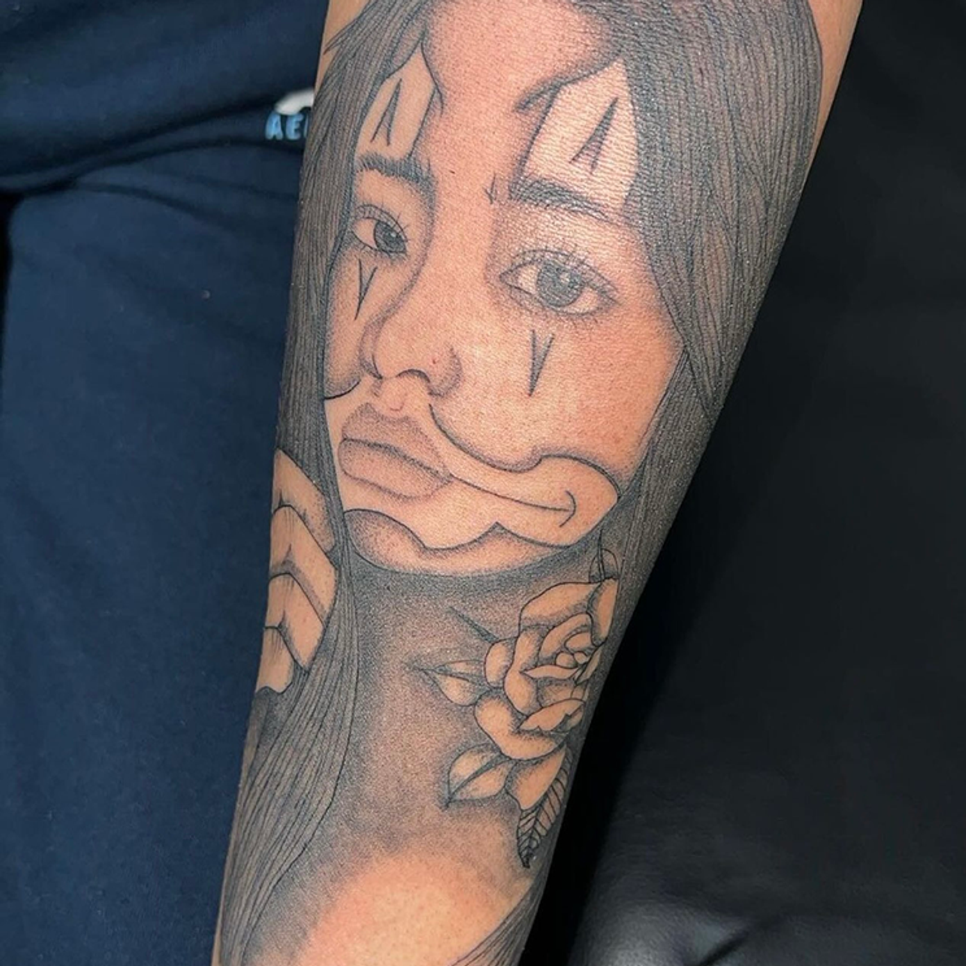 ephemeral being tattooed