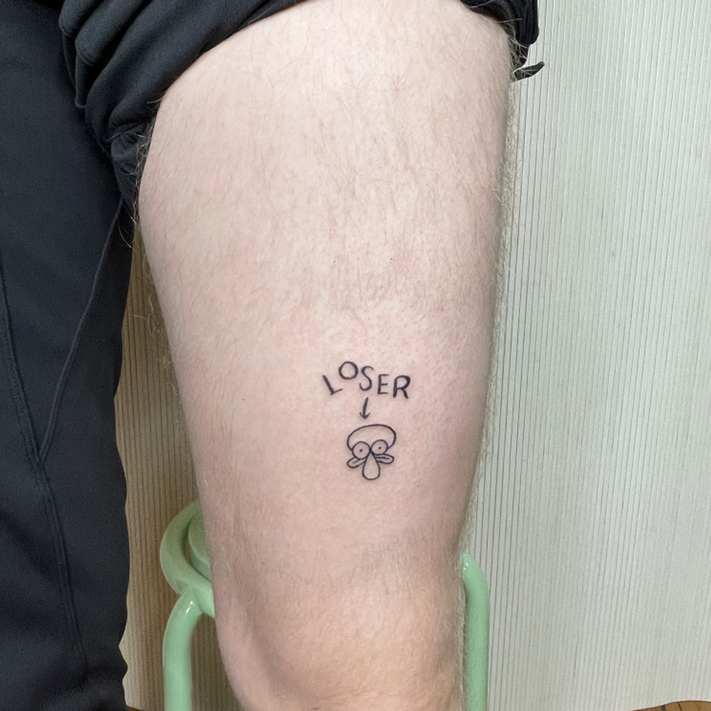 ephemeral being tattooed 