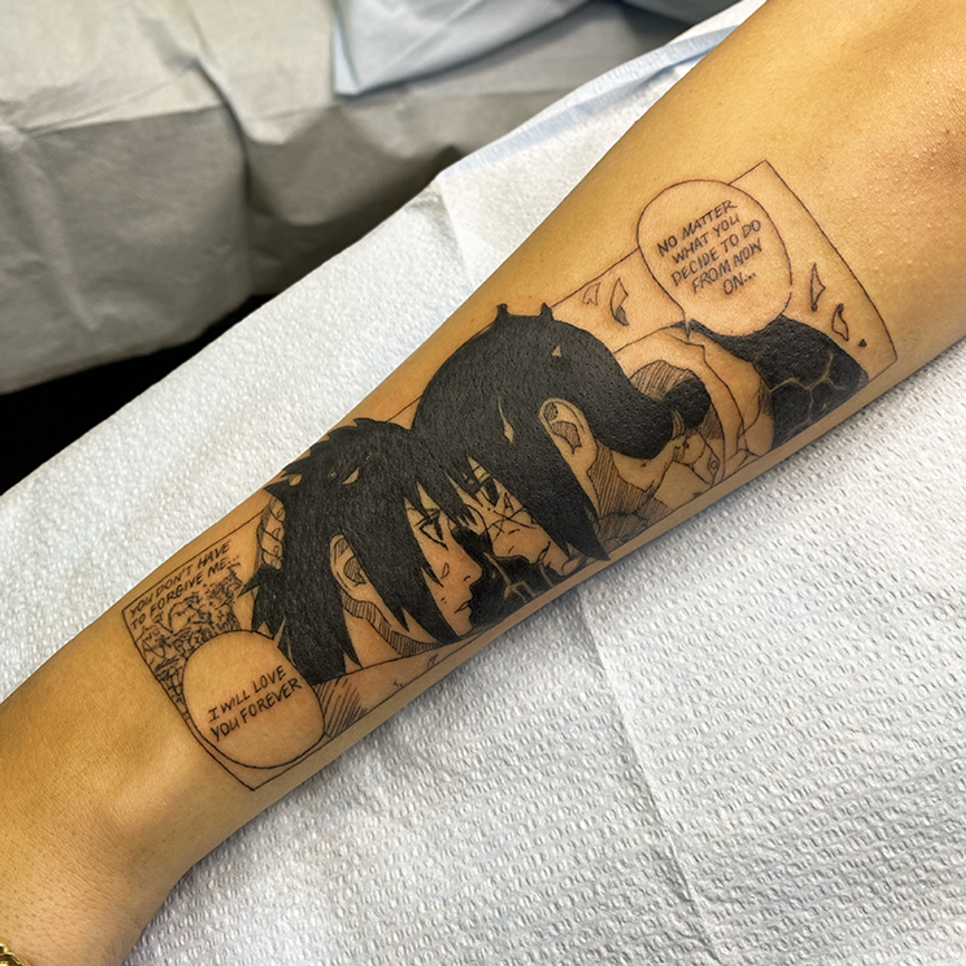 ephemeral being tattooed