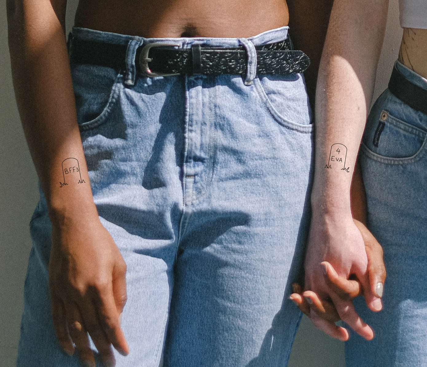 matching best friends tattoo