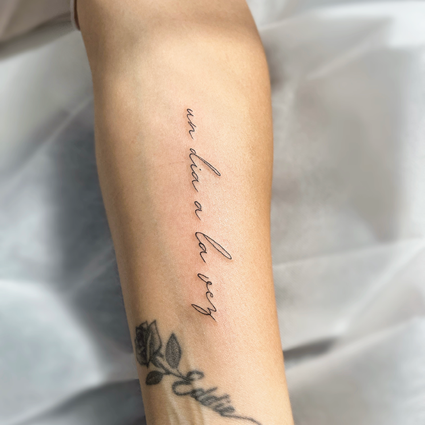 ephemeral being tattooed