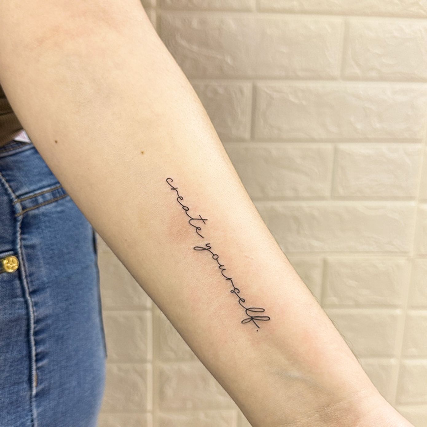 ephemeral being tattooed