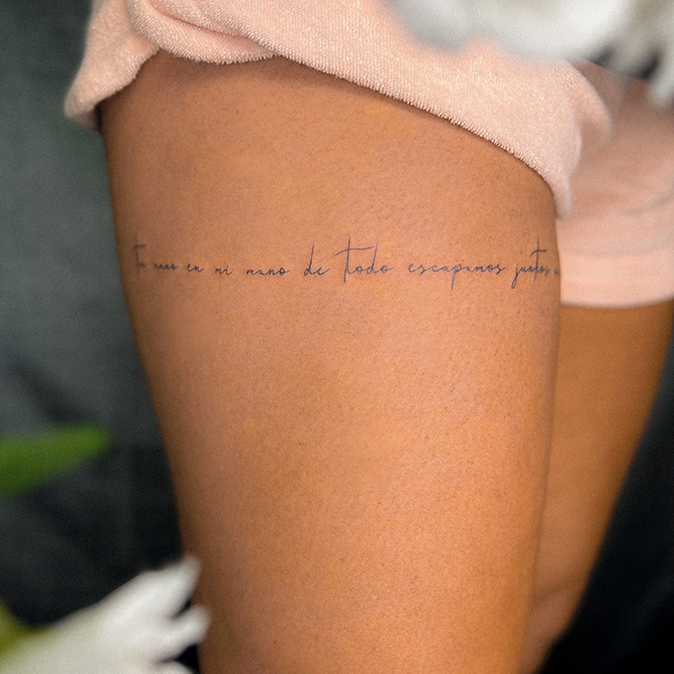 ephemeral being tattooed