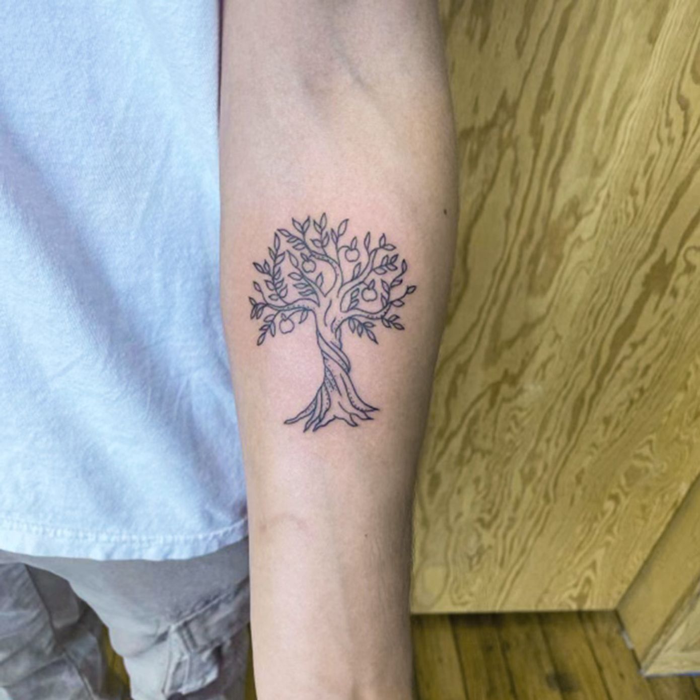 ephemeral being tattooed
