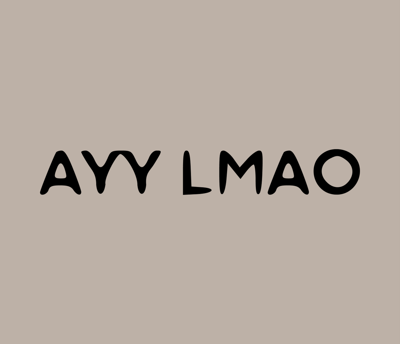 ayy lmao tattoo design
