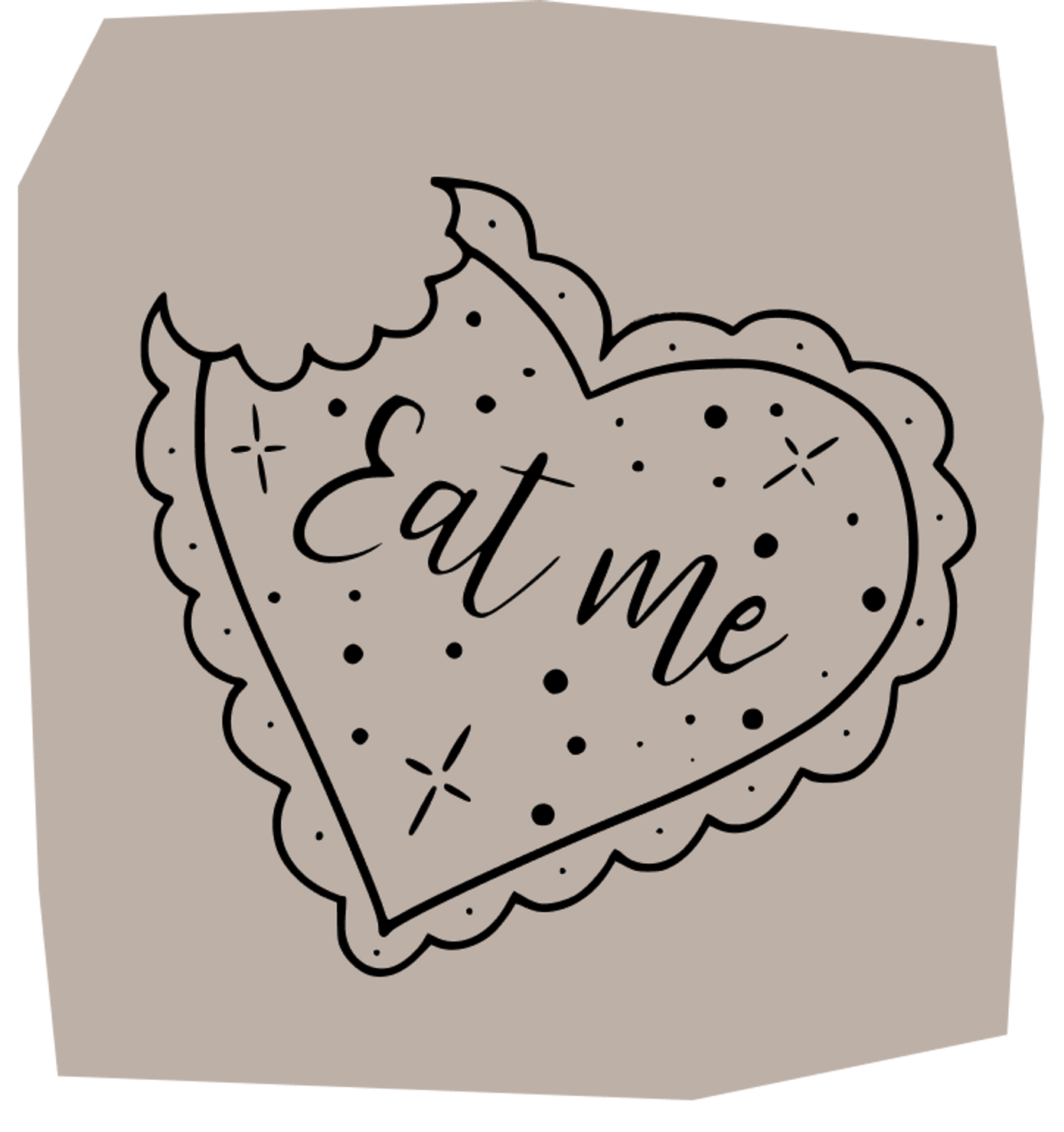 eat me cookie tattoo