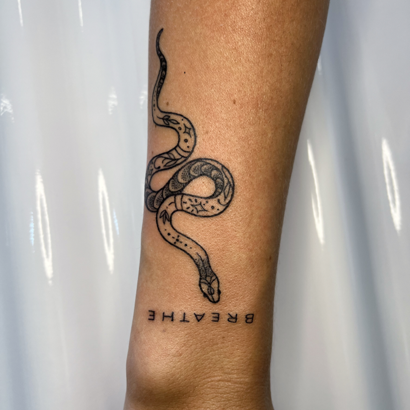ephemeral being tattooed
