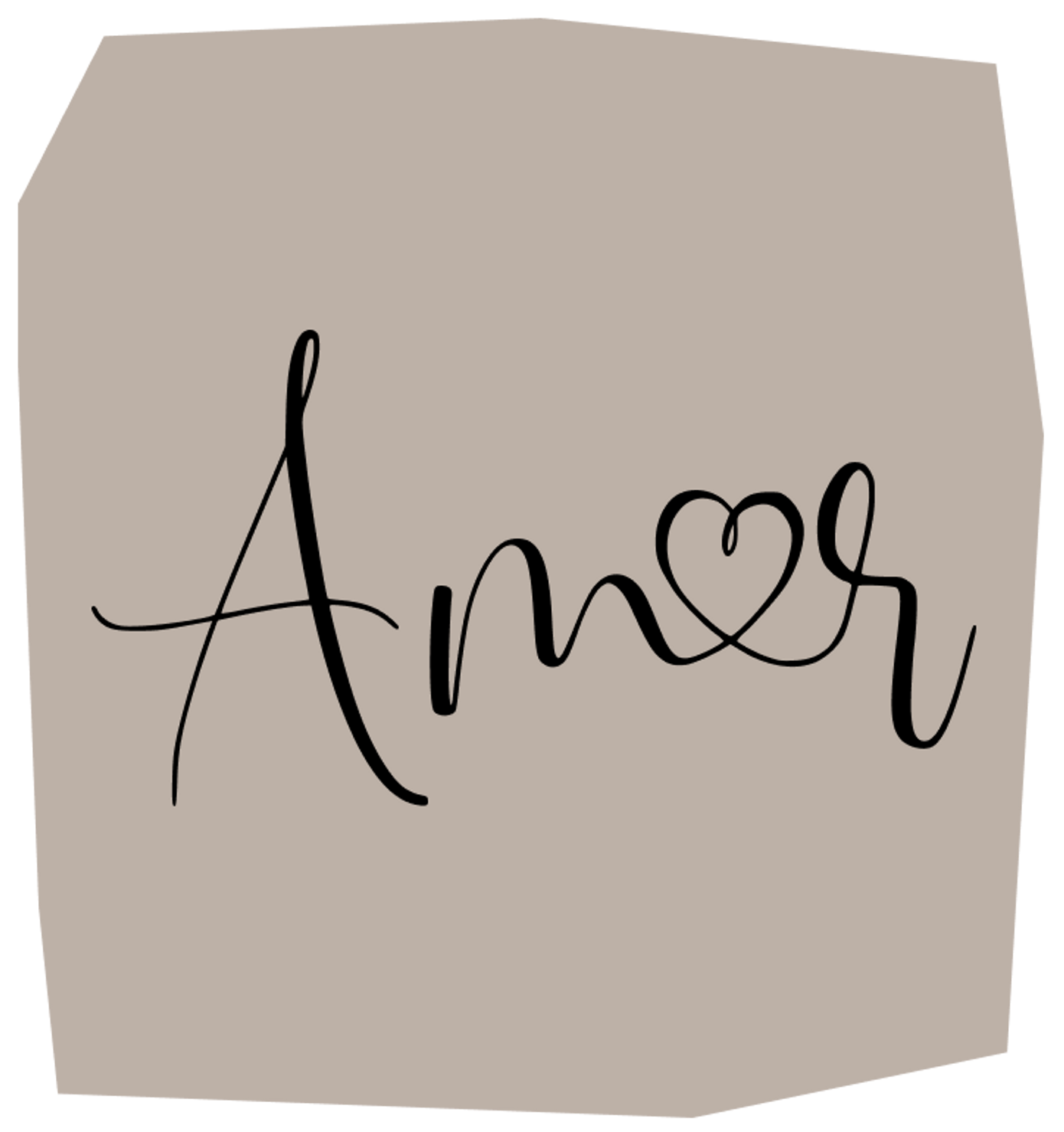 amor heart tattoo