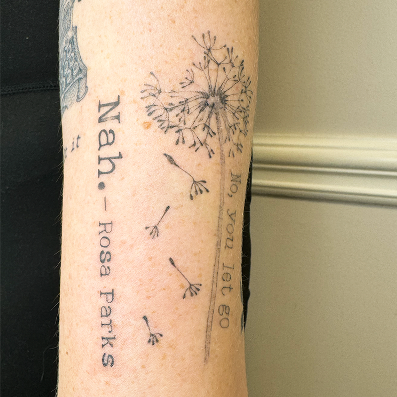 ephemeral being tattooed