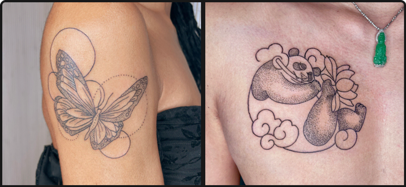 large temporary tattoos that look real