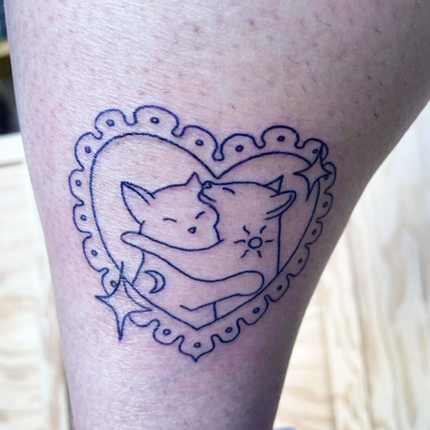 ephemeral being tattooed