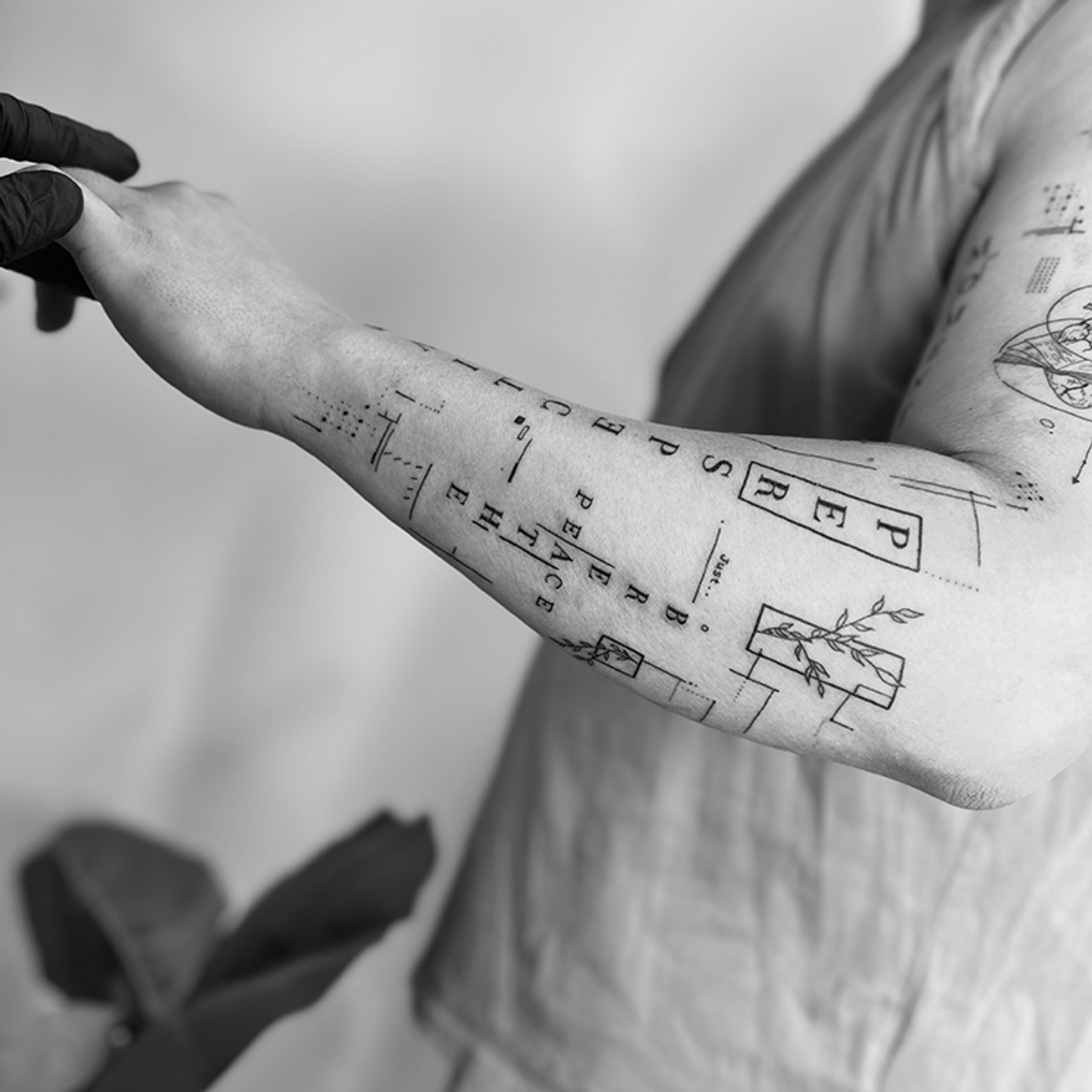 ephemeral being tattooed