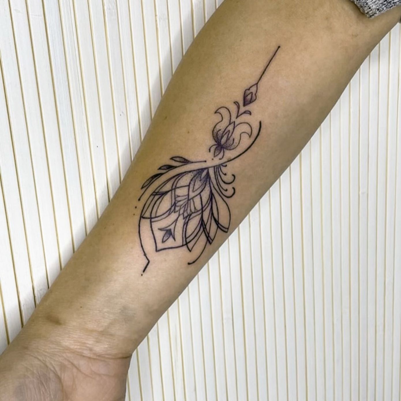 ephemeral being tattooed 