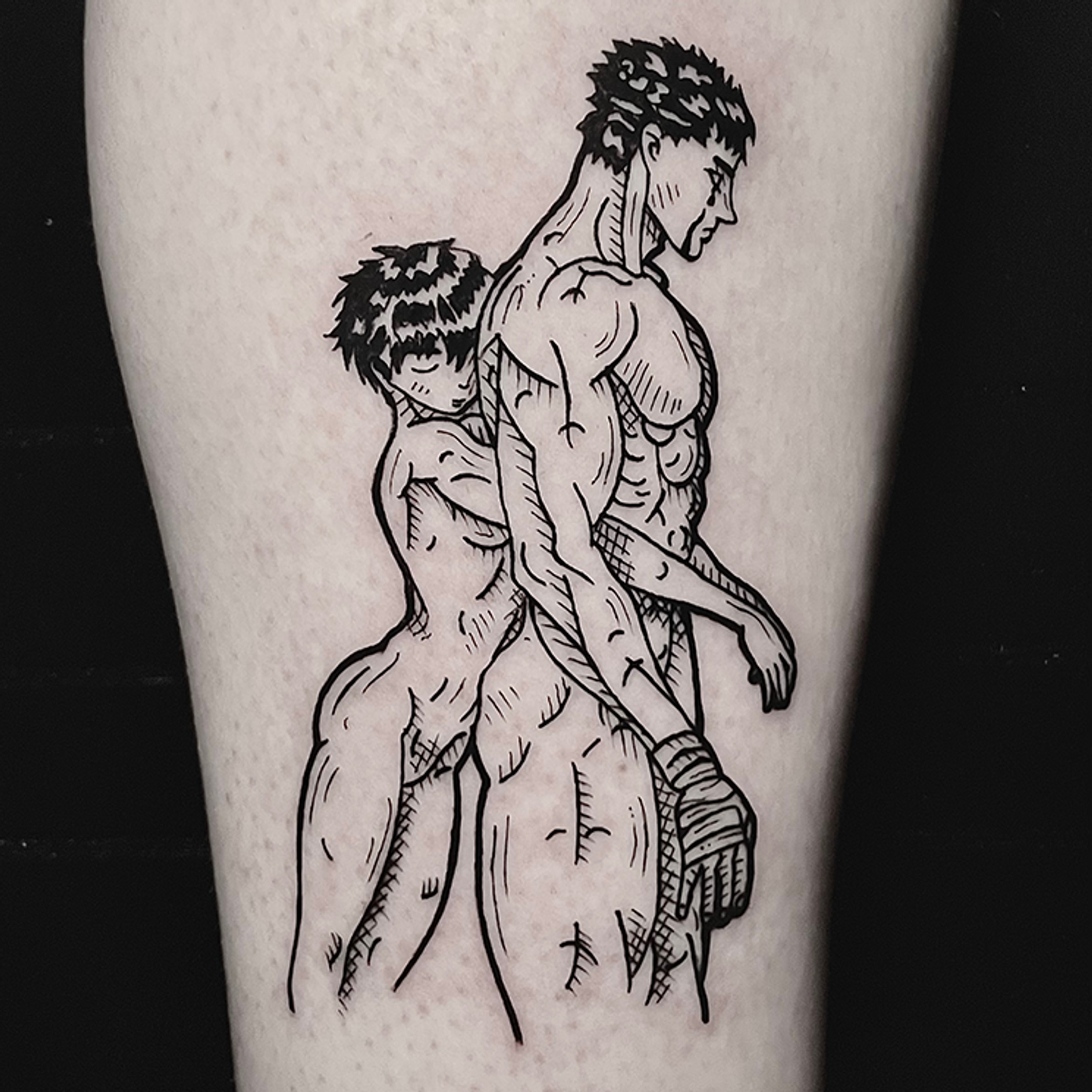 ephemeral being tattooed