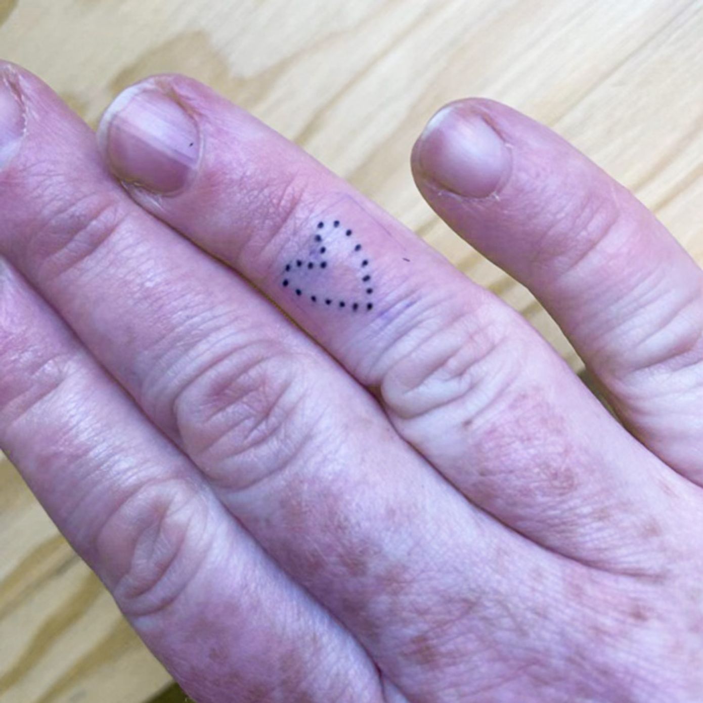 ephemeral being tattooed