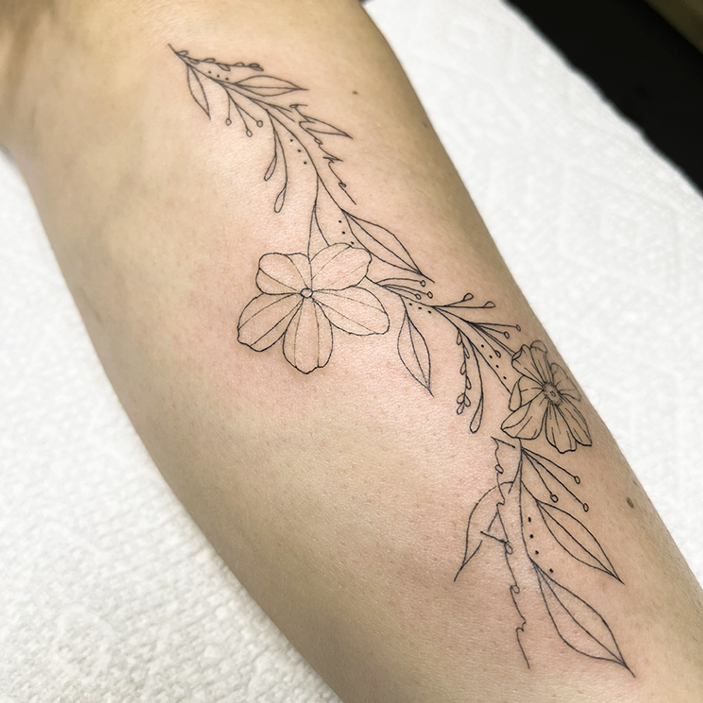 ephemeral being tattooed