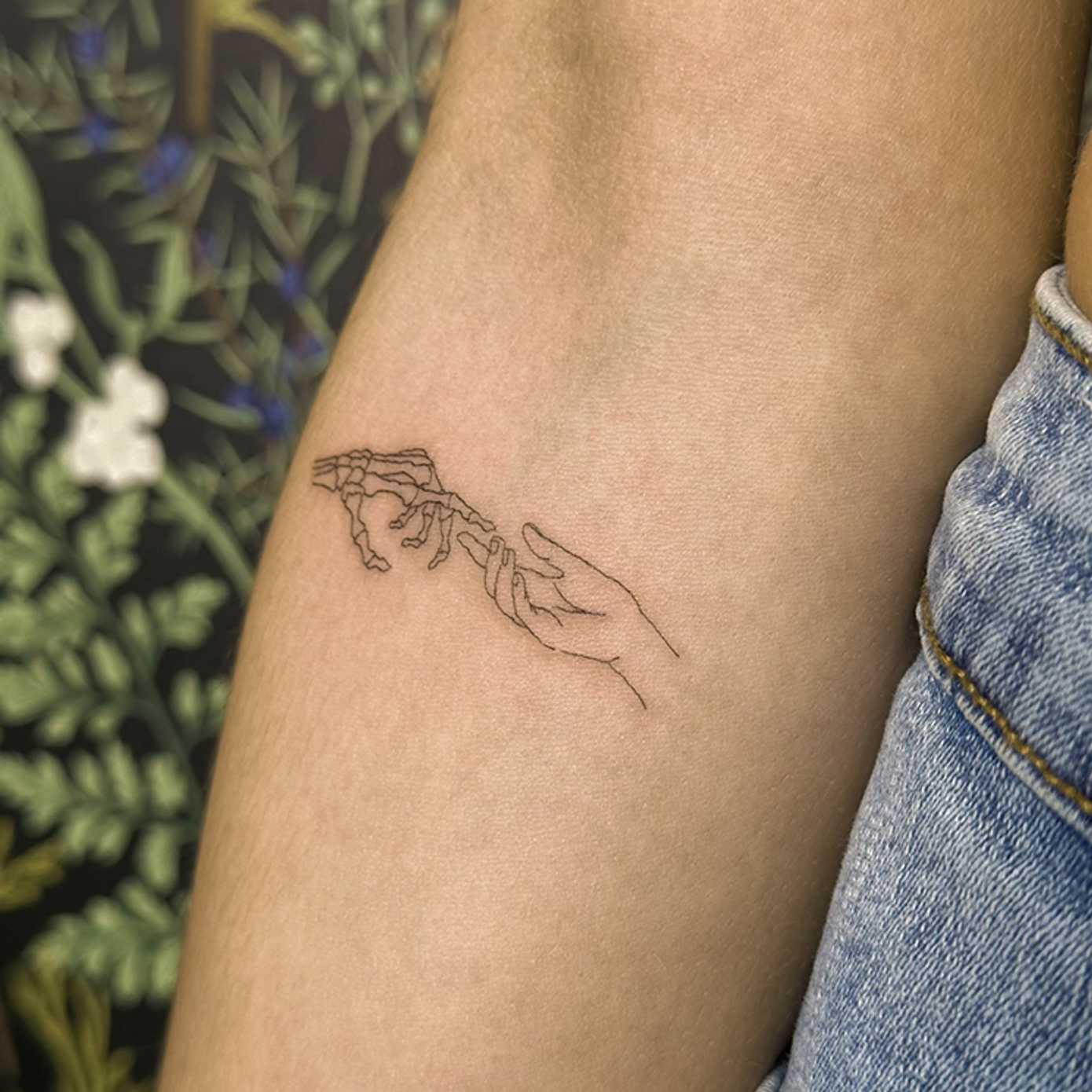 ephemeral being tattooed