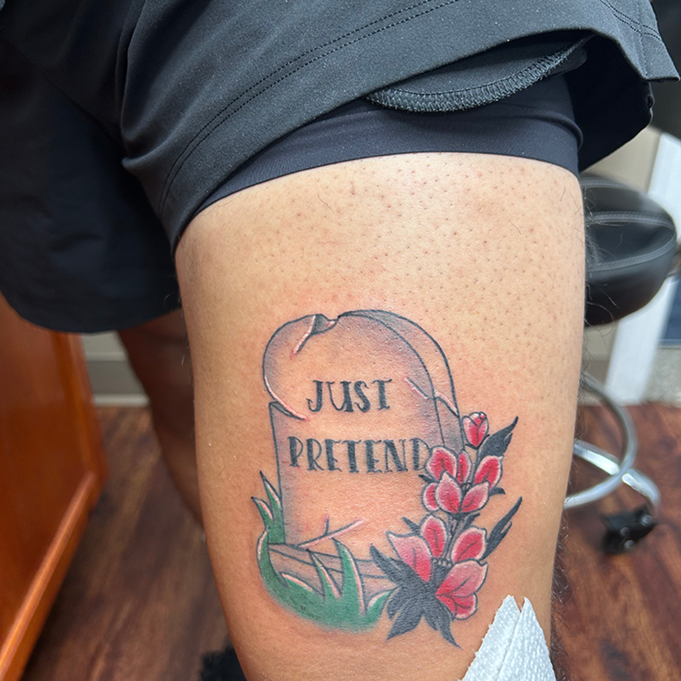 ephemeral being tattooed
