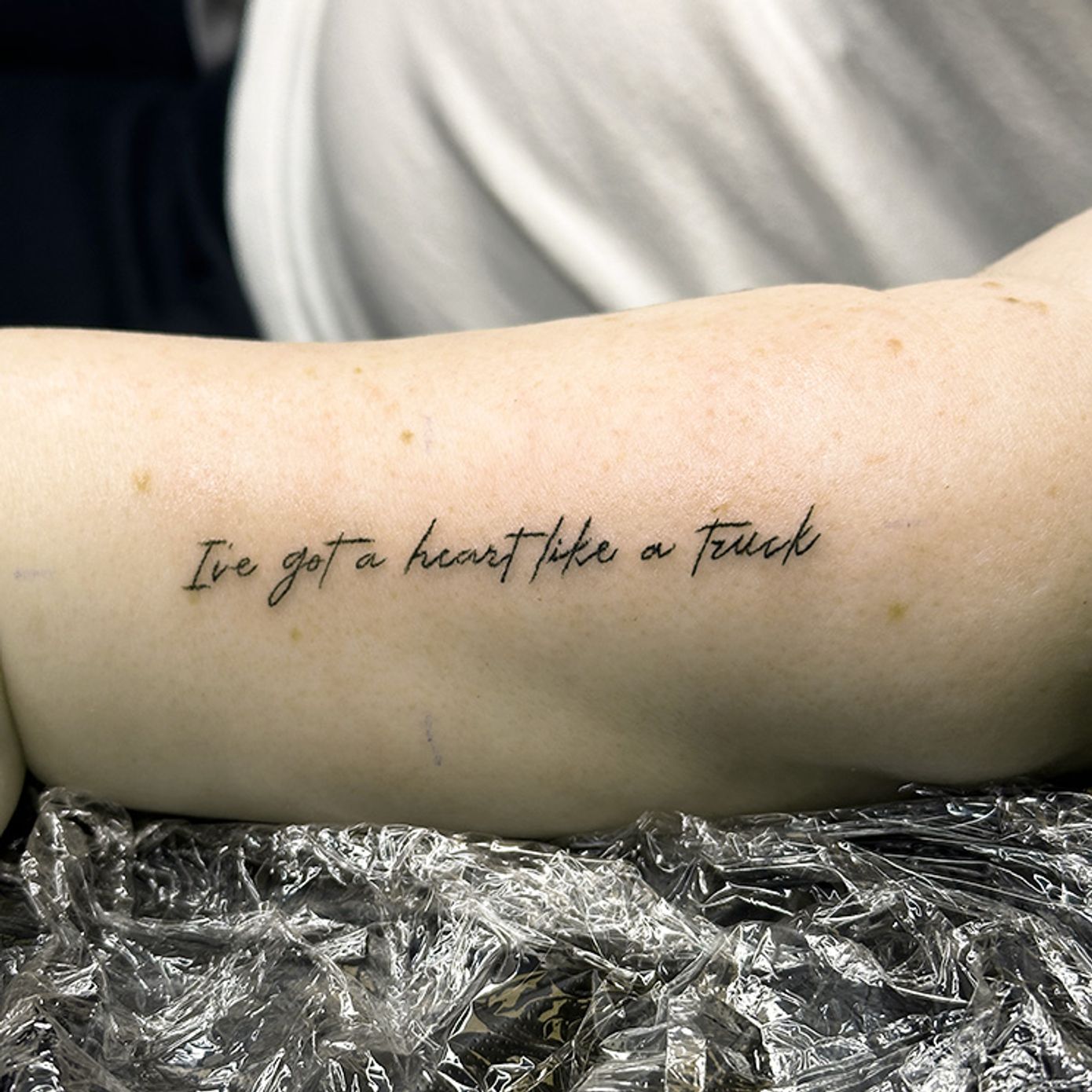 ephemeral being tattooed