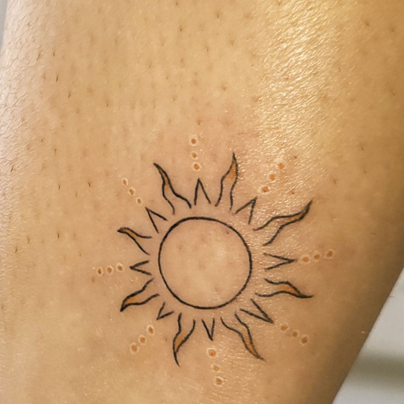 ephemeral being tattooed