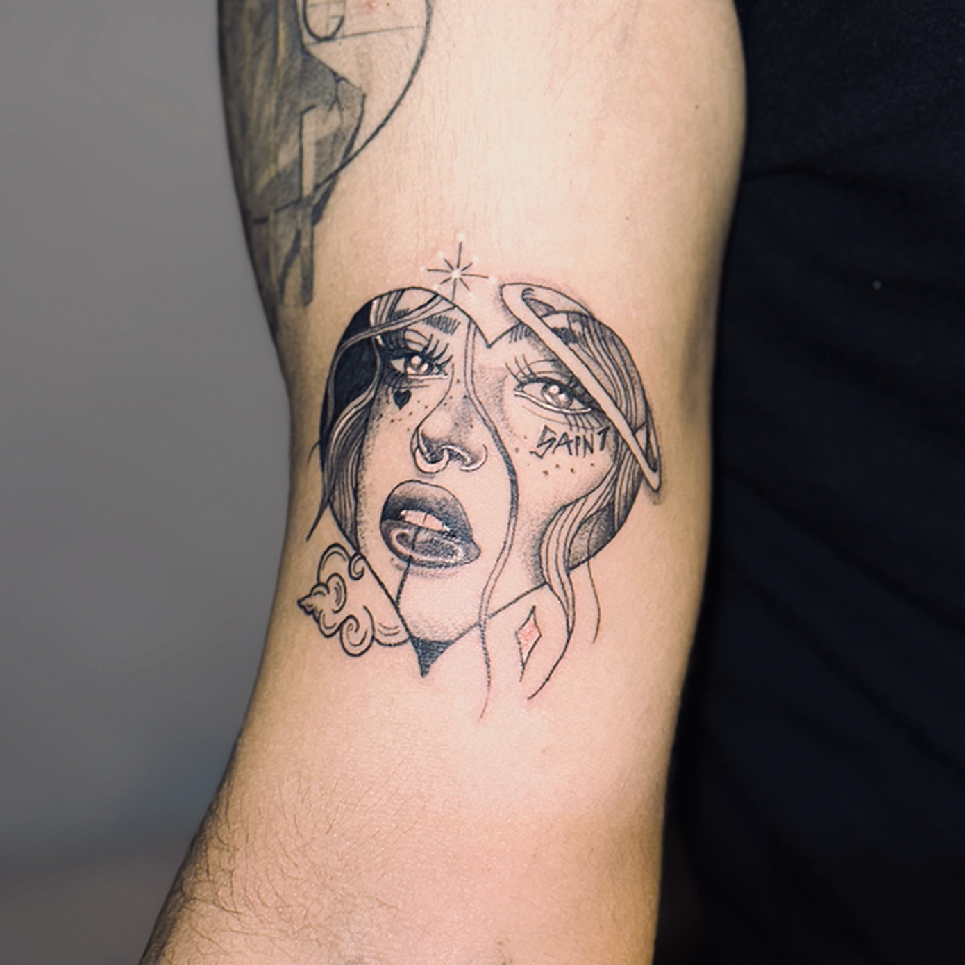 ephemeral being tattooed