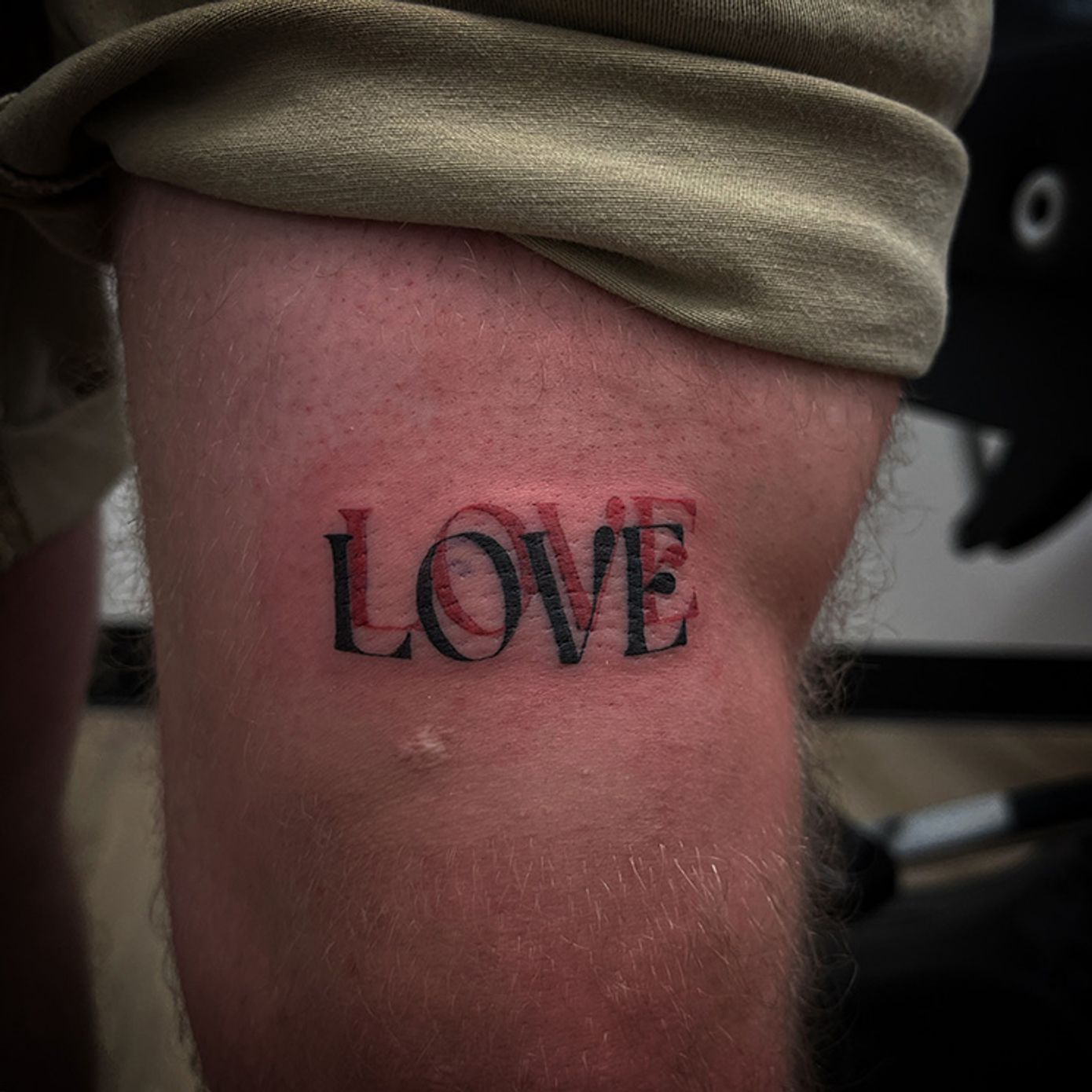 ephemeral being tattooed