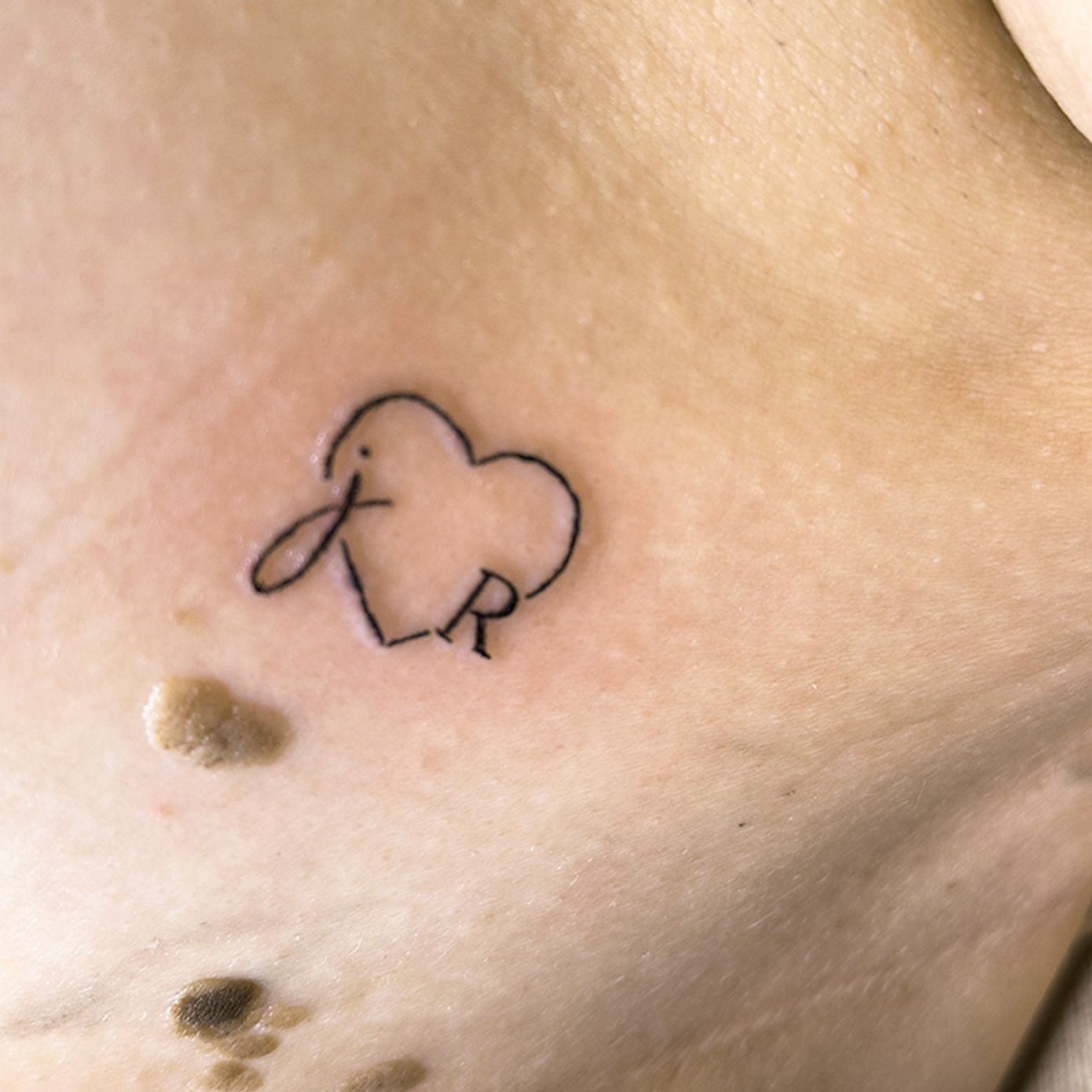 ephemeral being tattooed