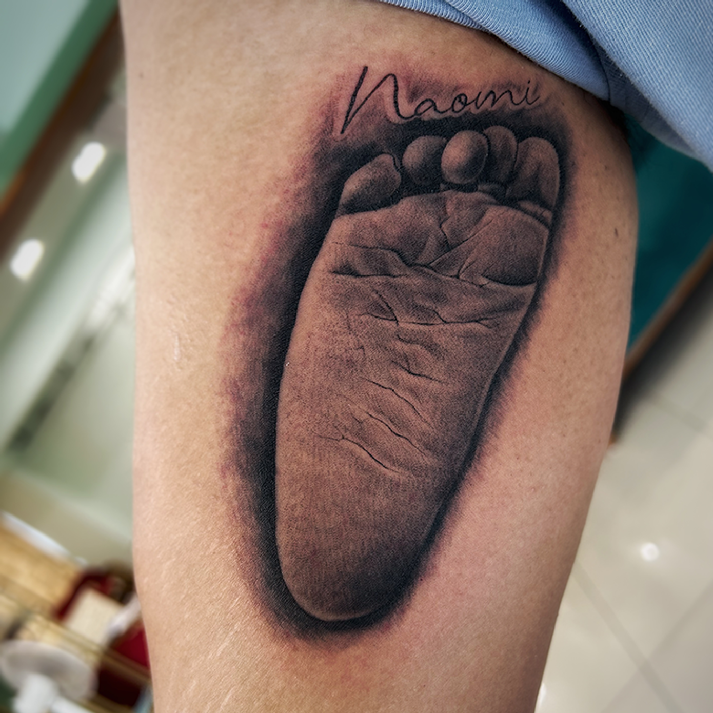 ephemeral being tattooed