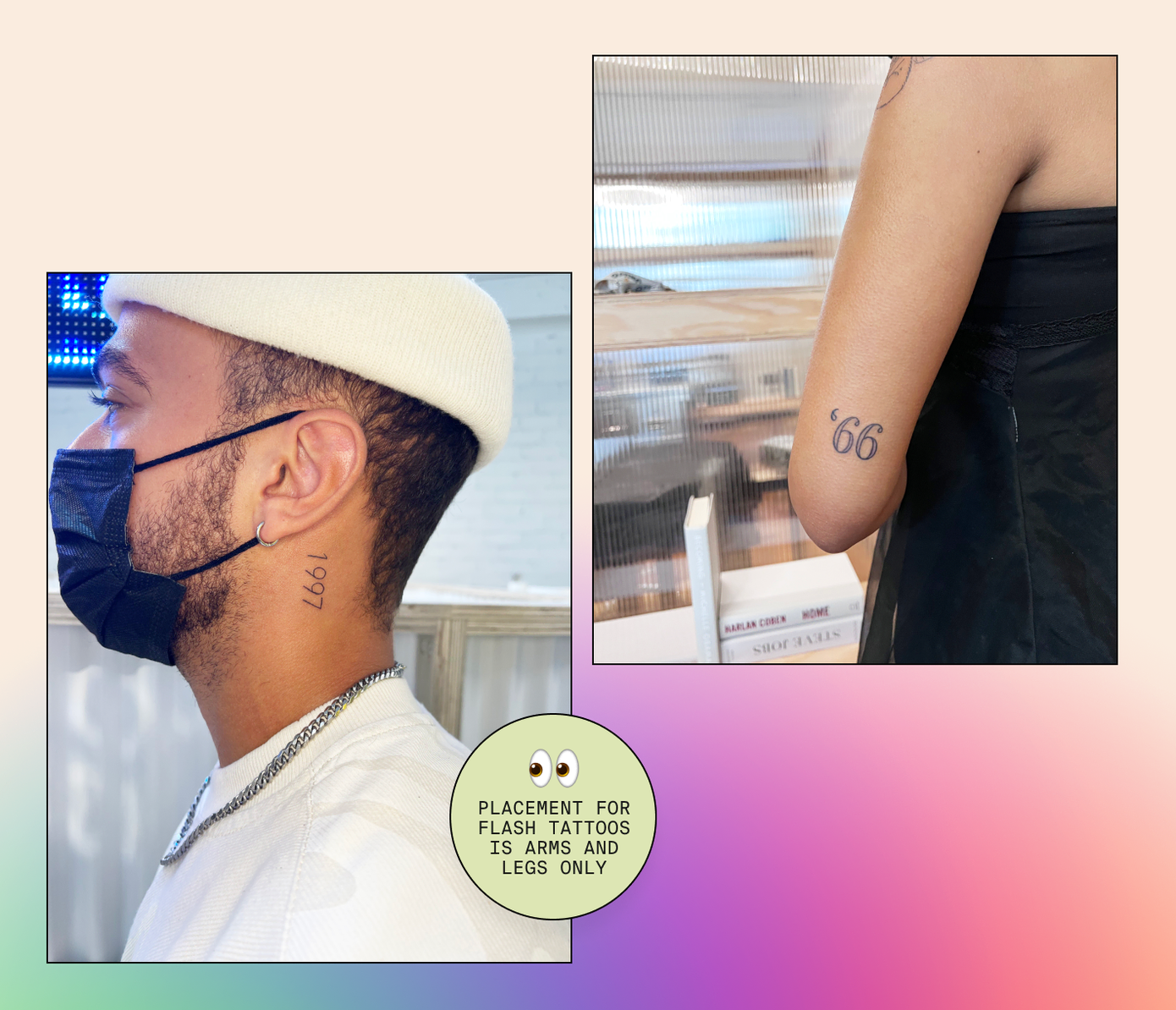 placement ideas for date tattoos