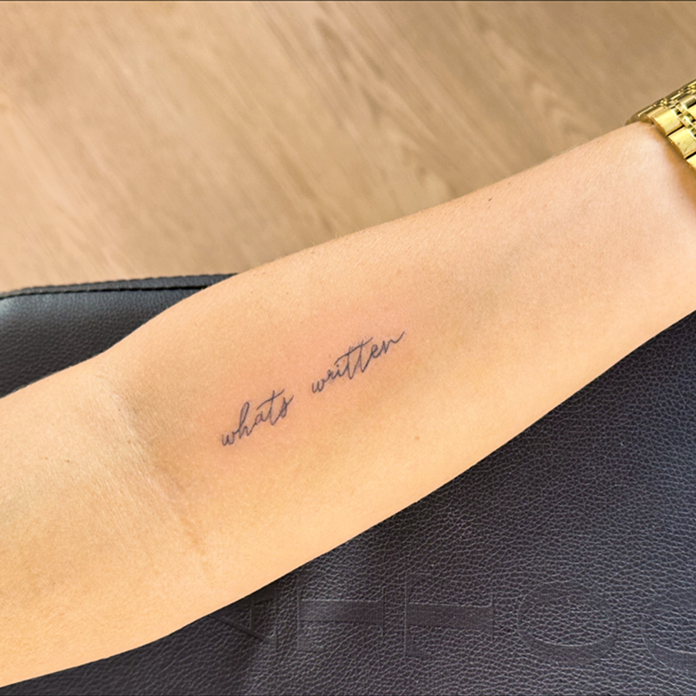 ephemeral being tattooed